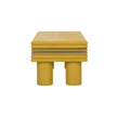 Chelsea House Coulter Leather Cocktail Table