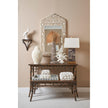 Chelsea House Sheraton Walnut Bamboo Console