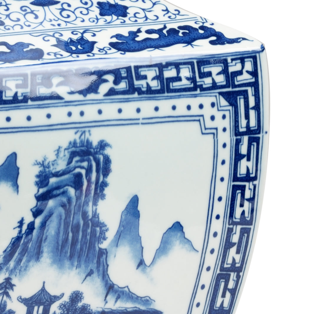 Chelsea House Ming Vase In Panel