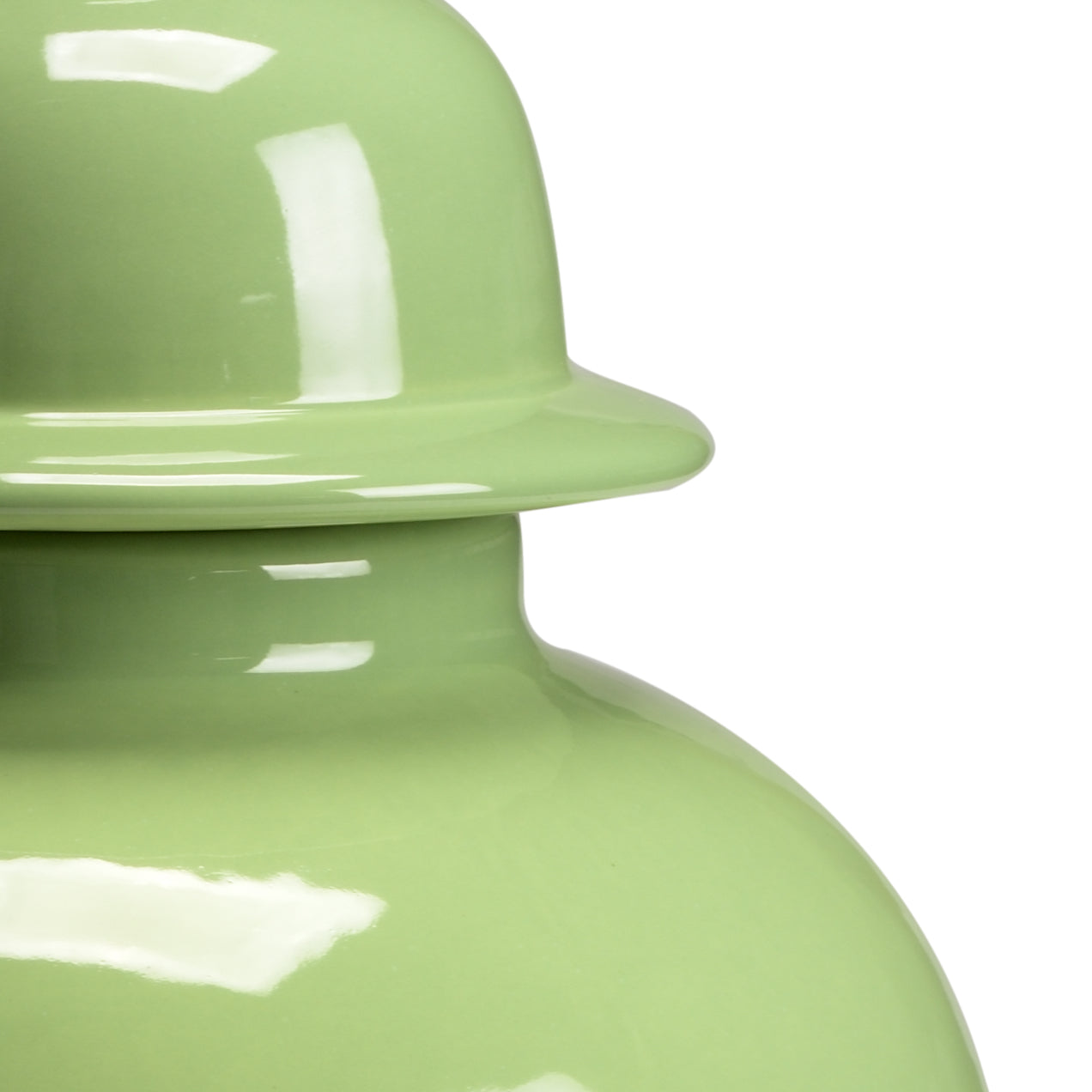 Chelsea House Green Landis Covered Vase