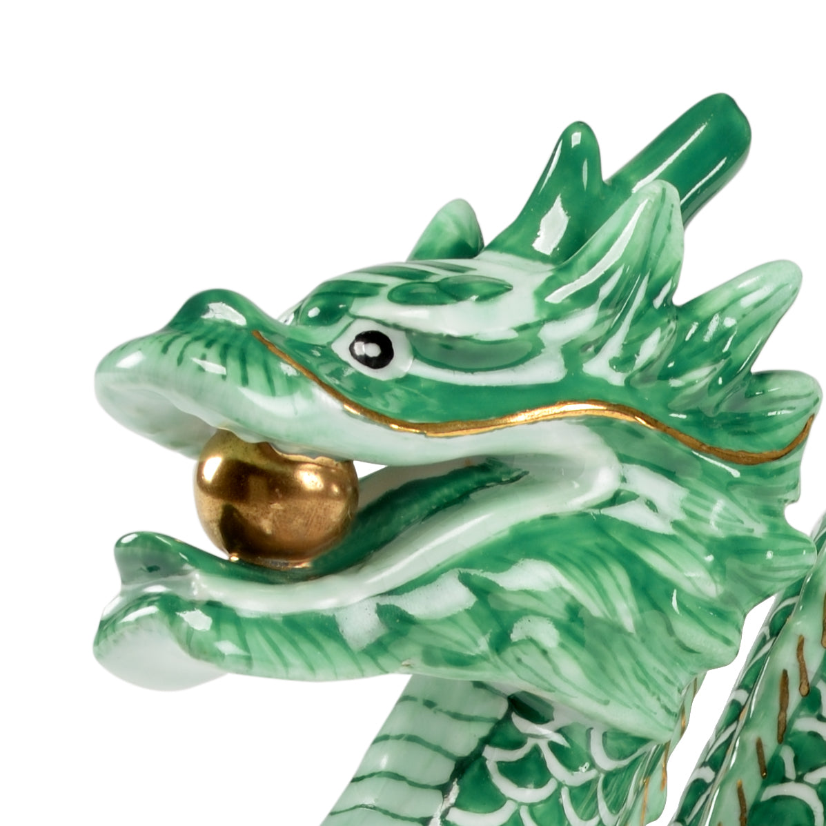 Chelsea House Green Dragon Sculpture