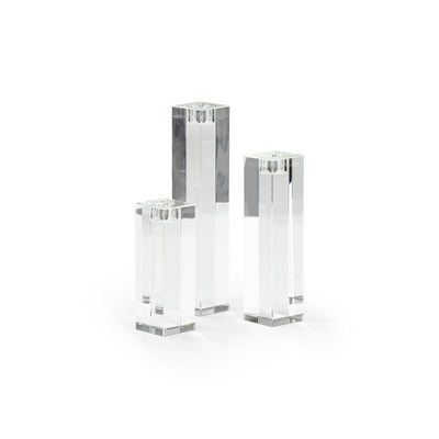 Chelsea House Statue Candlesticks - Set of 3