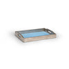 Chelsea House Small Blue Shagreen Tray