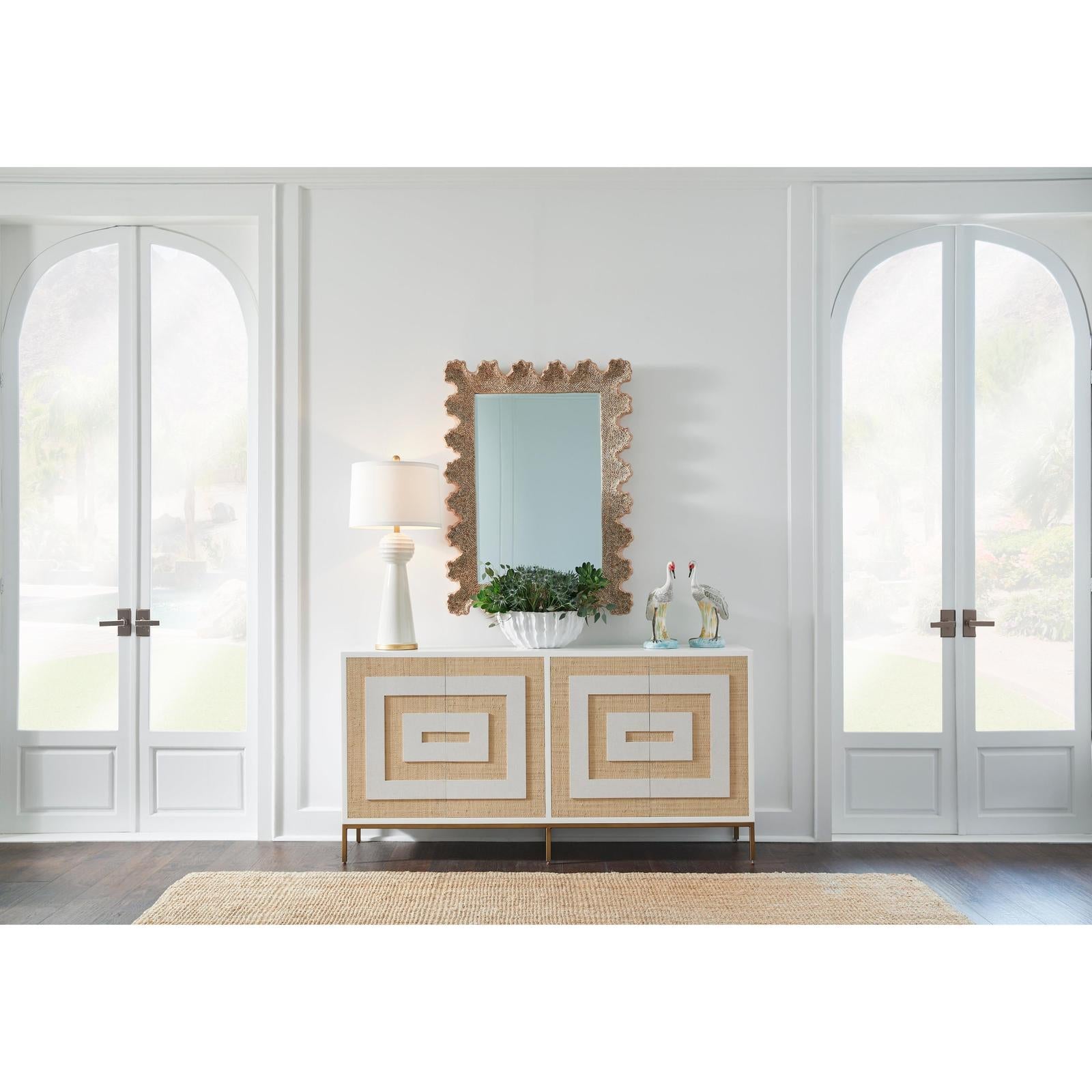 Chelsea House Scalloped Shell Mirror