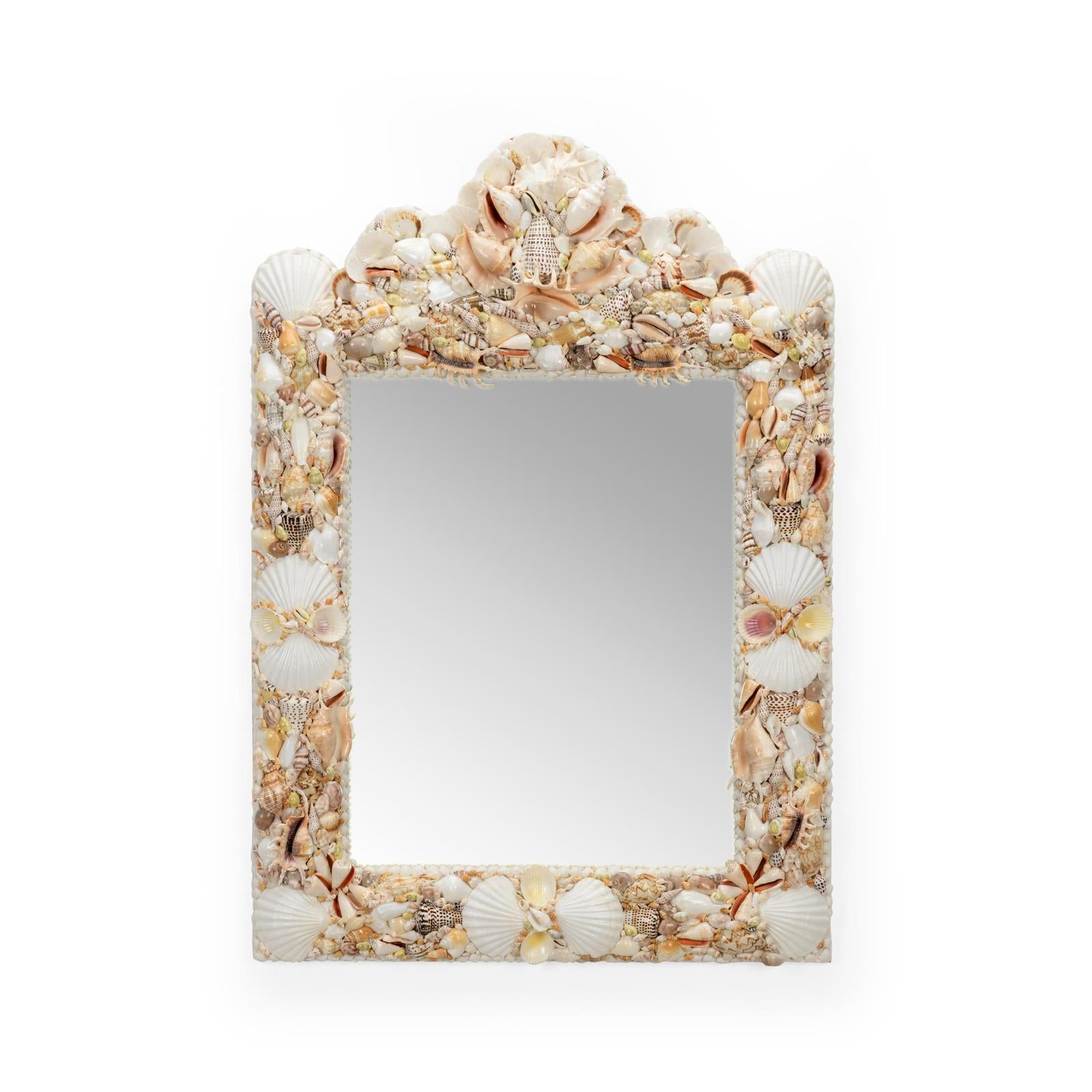 Chelsea House Shell Square Mirror