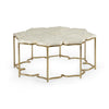 Chelsea House Lotus Flower Cocktail Table