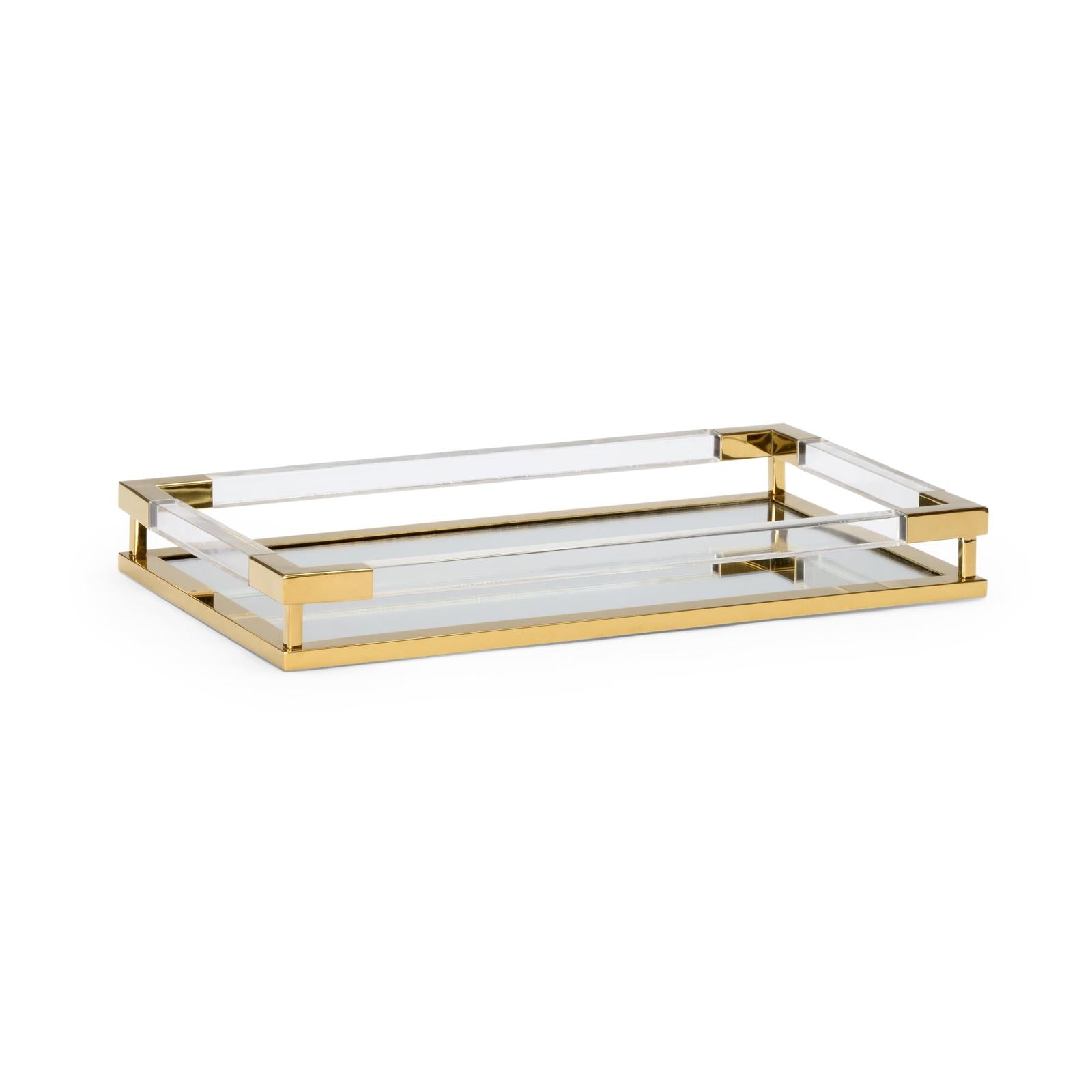 Chelsea House Acrylic Handle Tray