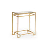 Chelsea House Seed Glass Gold Side Table