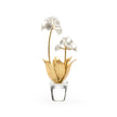 Chelsea House Auricula Porcelain Flower