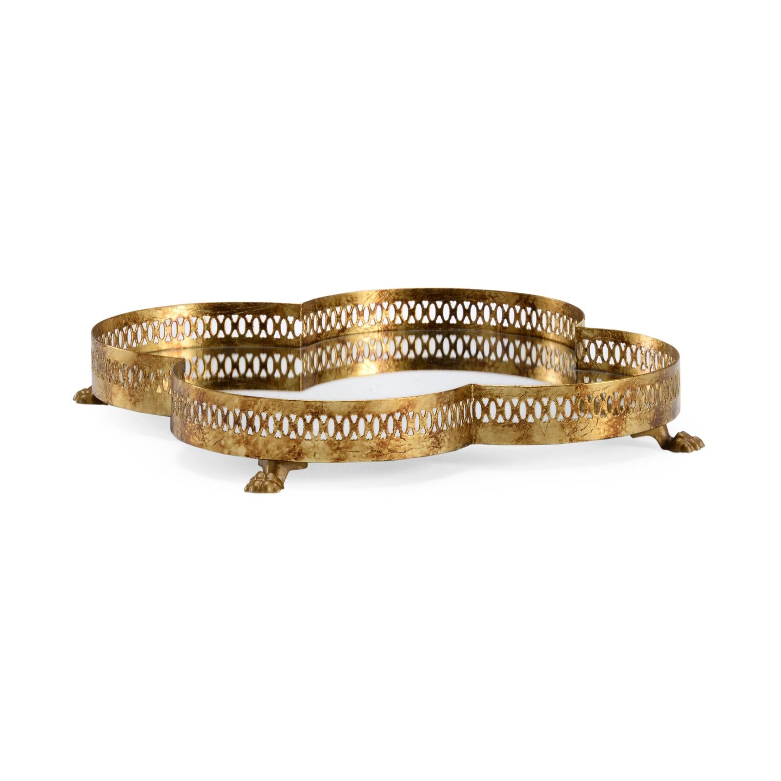 Chelsea House Quatrefoil Tray