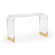 Chelsea House Acrylic Waterfall Console