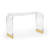 Chelsea House Acrylic Waterfall Console