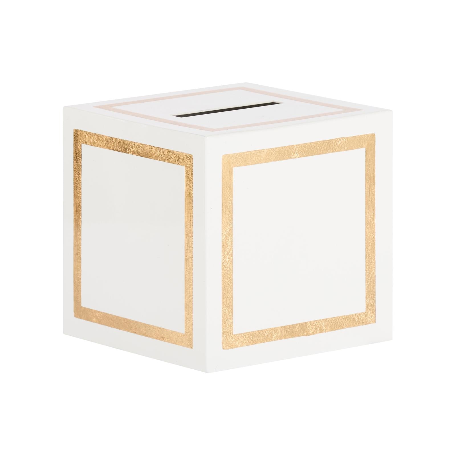 Chelsea House Ibiza Gold Tissue Box