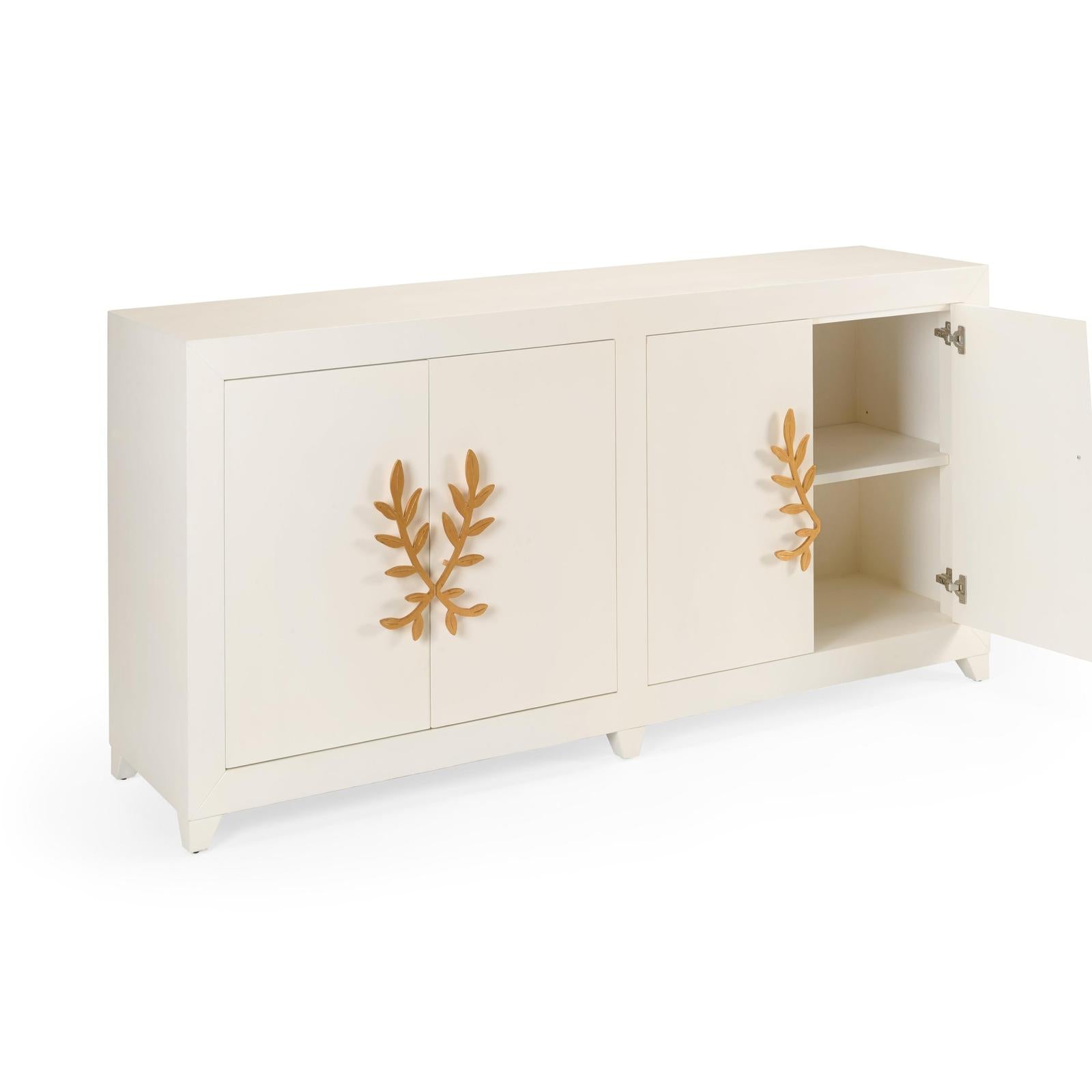 Chelsea House White Longleaf Cabinet