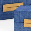 Chelsea House Raffia Boxes, Set of 2