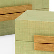 Chelsea House Raffia Boxes, Set of 2