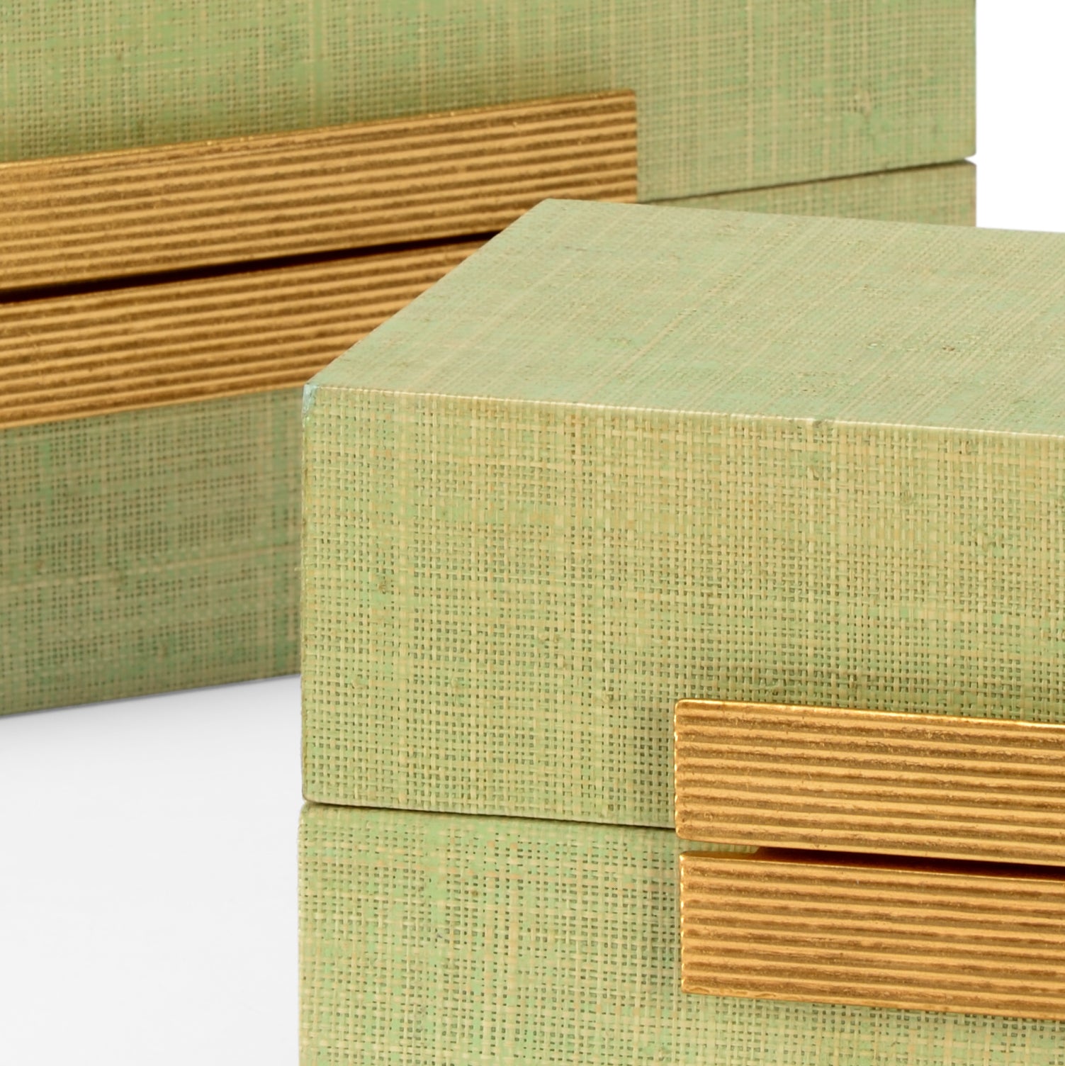 Chelsea House Raffia Boxes, Set of 2