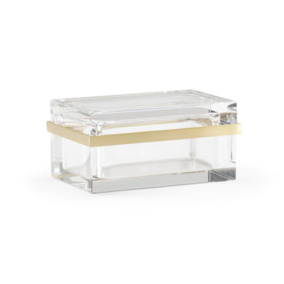 Chelsea House Rectangular Crystal Jewel Box