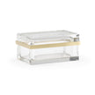 Chelsea House Rectangular Crystal Jewel Box