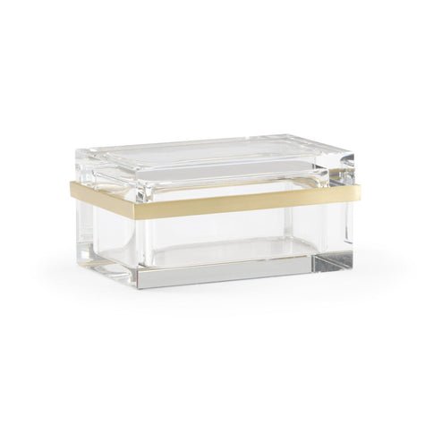 Chelsea House Rectangular Crystal Jewel Box