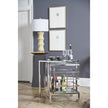 Chelsea House Rankin Nickel Bar Cart
