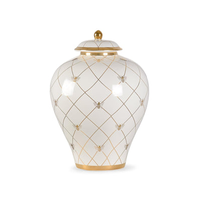 Chelsea House Bee Humble White Jar