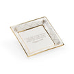 Chelsea House White Square Bee Verse Plate