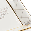 Chelsea House White Square Bee Verse Plate
