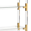 Chelsea House Gainsboro Brass Etagere