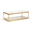 Chelsea House Copas Gold Cocktail Table