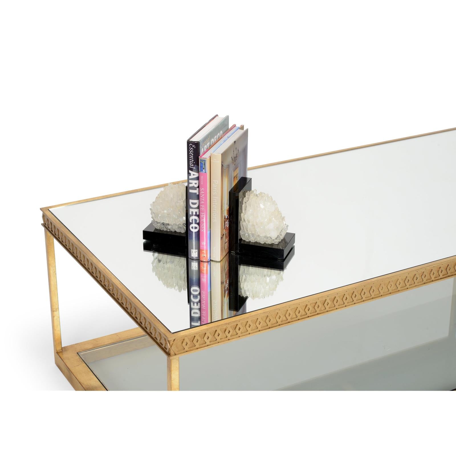 Chelsea House Copas Gold Cocktail Table