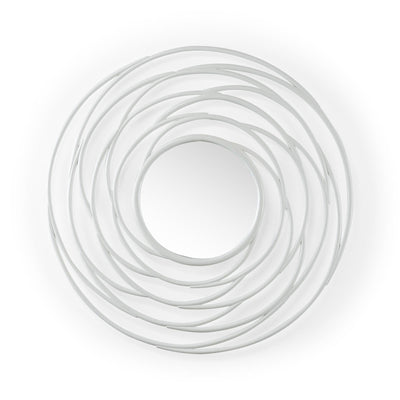 Chelsea House White Swirl Mirror