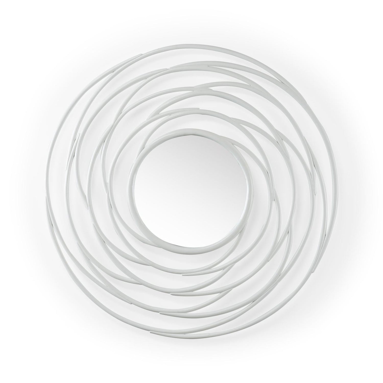 Chelsea House White Swirl Mirror