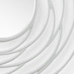 Chelsea House White Swirl Mirror