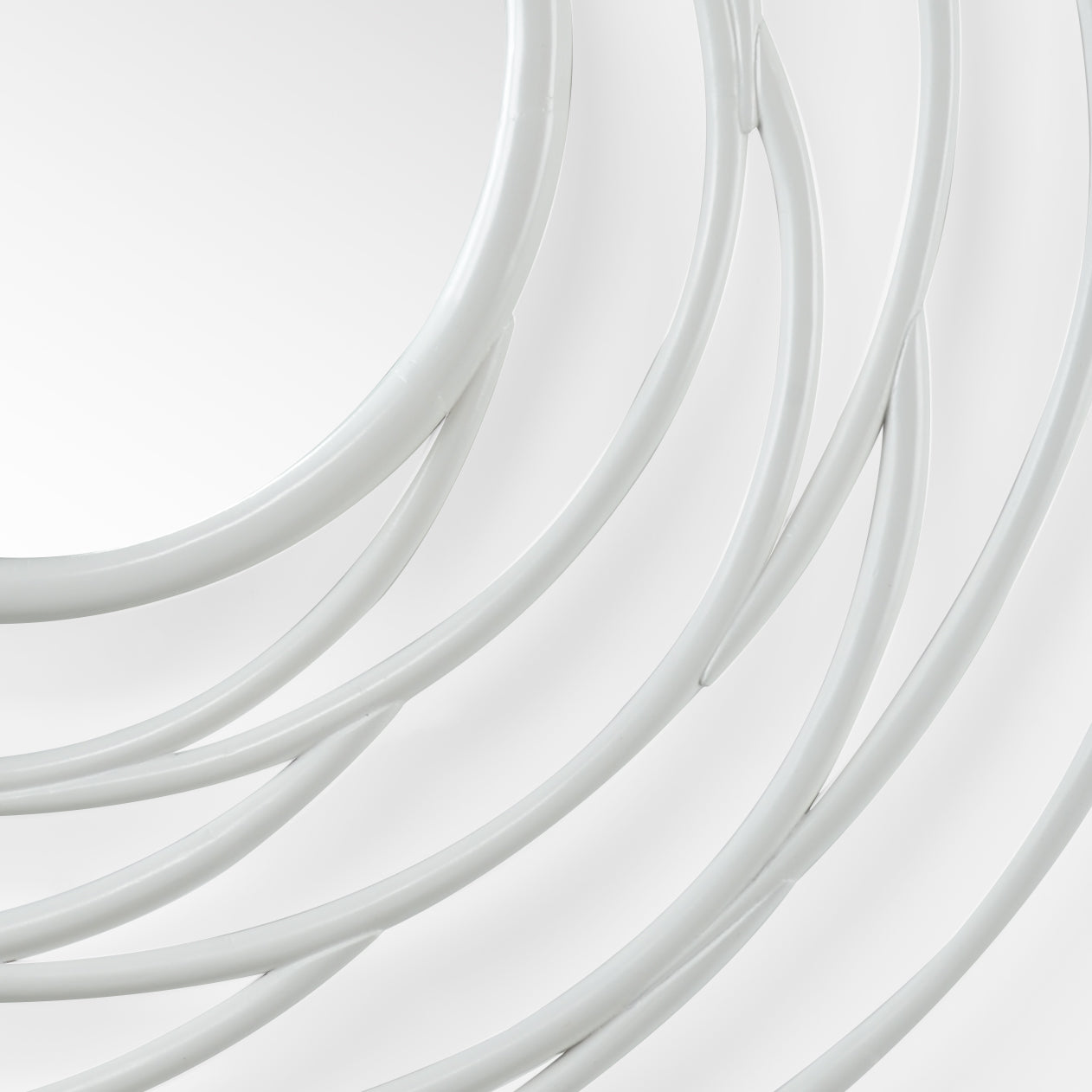 Chelsea House White Swirl Mirror