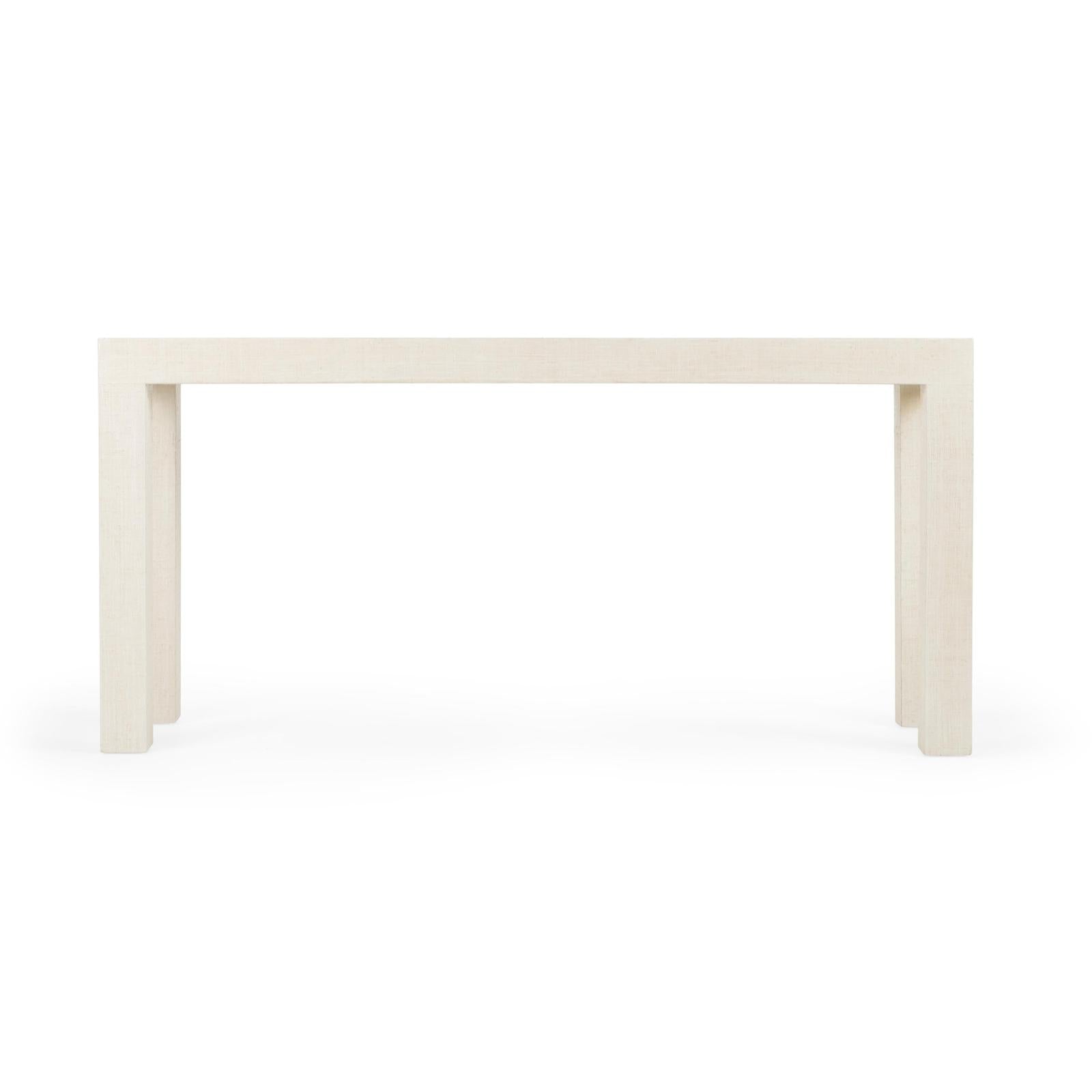 Chelsea House Sanibel White Console Table