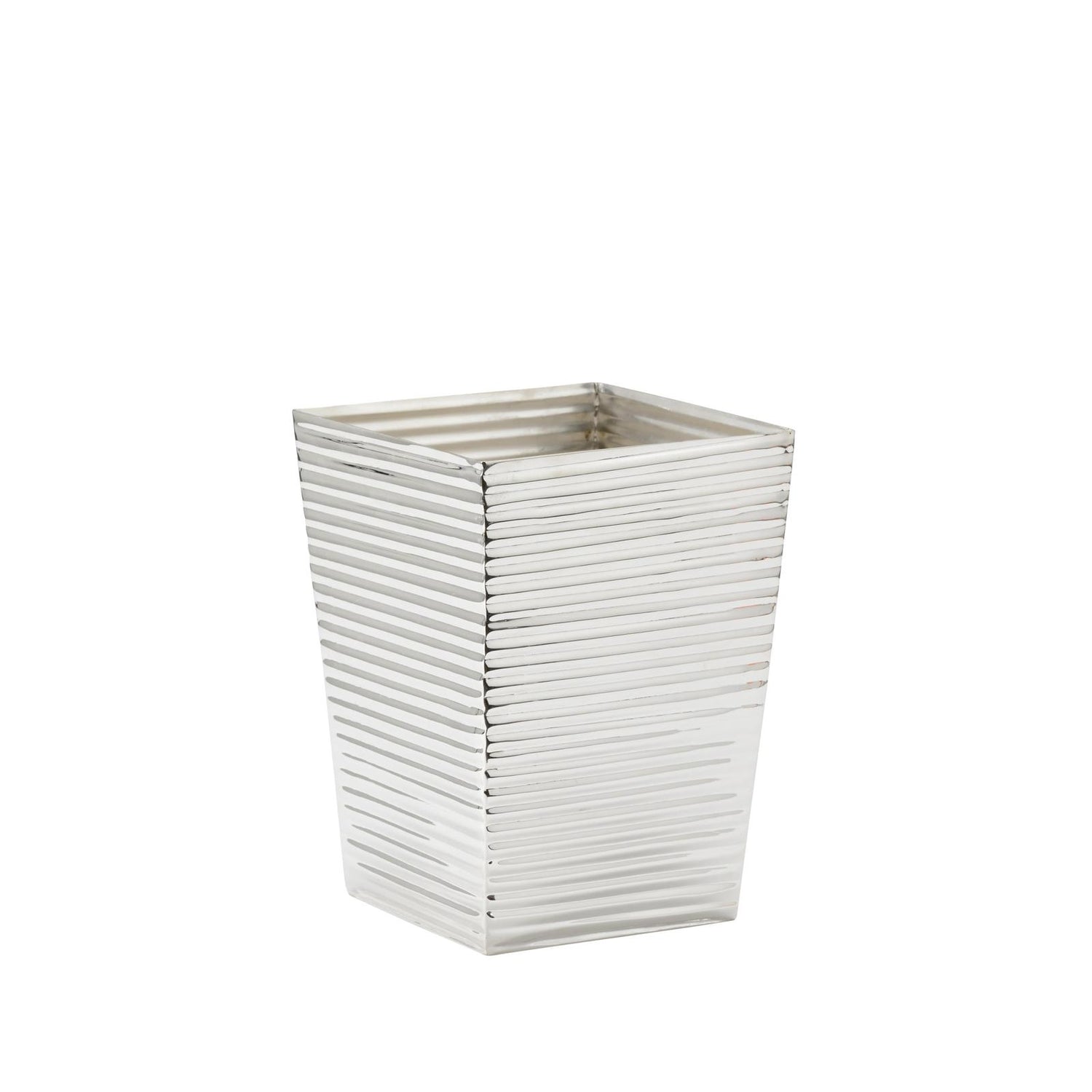 Chelsea House Carson Silver Wastebasket