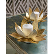 Chelsea House Lotus Candleholders, Set of 2