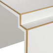 Chelsea House Chatsworth White Side Table