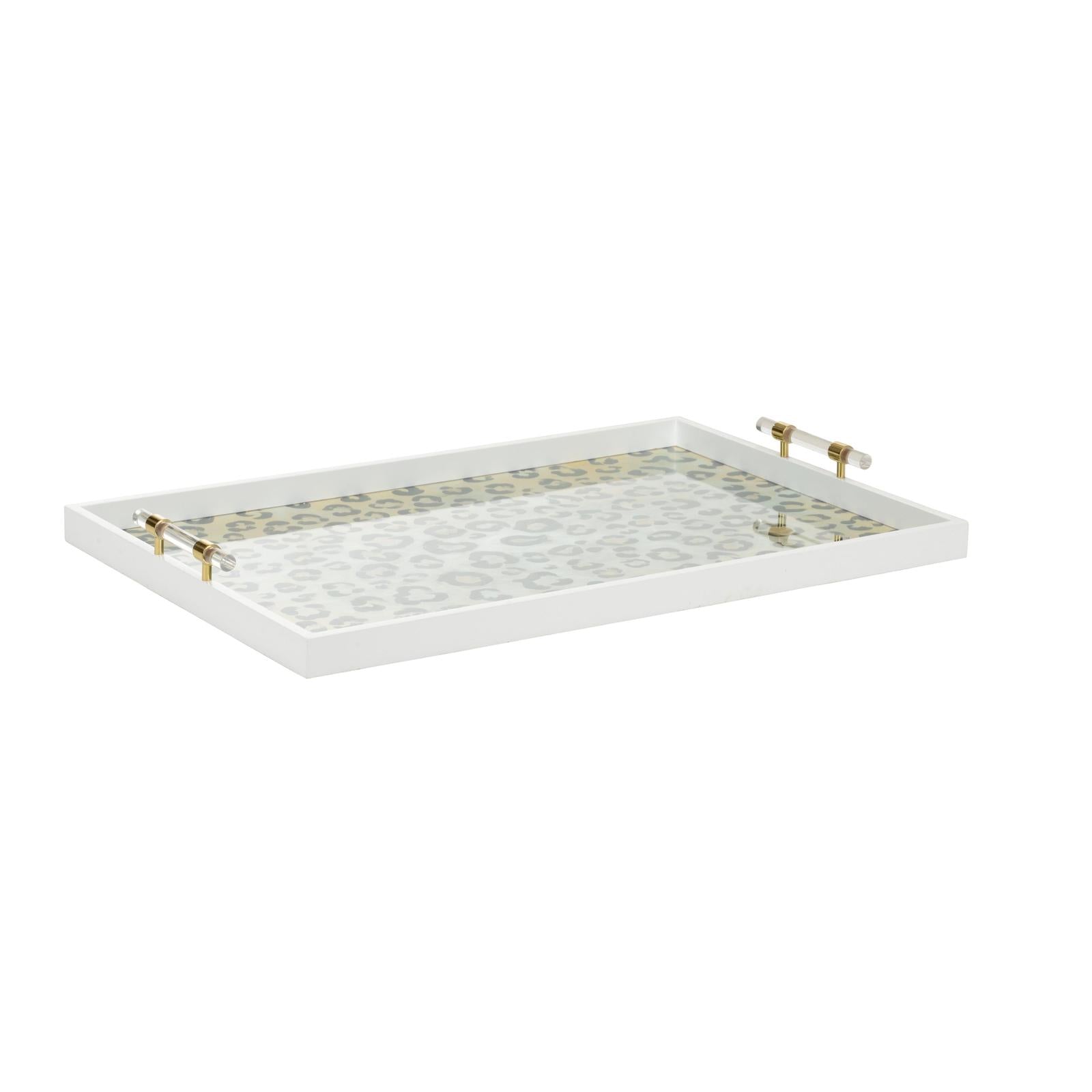 Chelsea House Leopard Patterned Tray