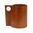 Chelsea House Leather Small Vase