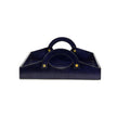 Chelsea House Leather Midnight Blue Tray