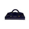 Chelsea House Leather Midnight Blue Tray
