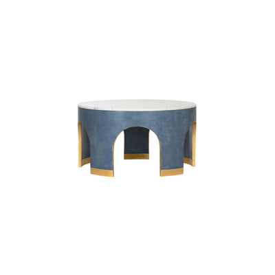 Chelsea House Aqueduct Blue Cocktail Table