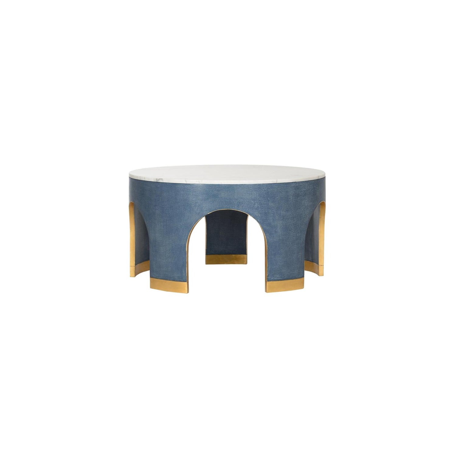 Chelsea House Aqueduct Blue Cocktail Table