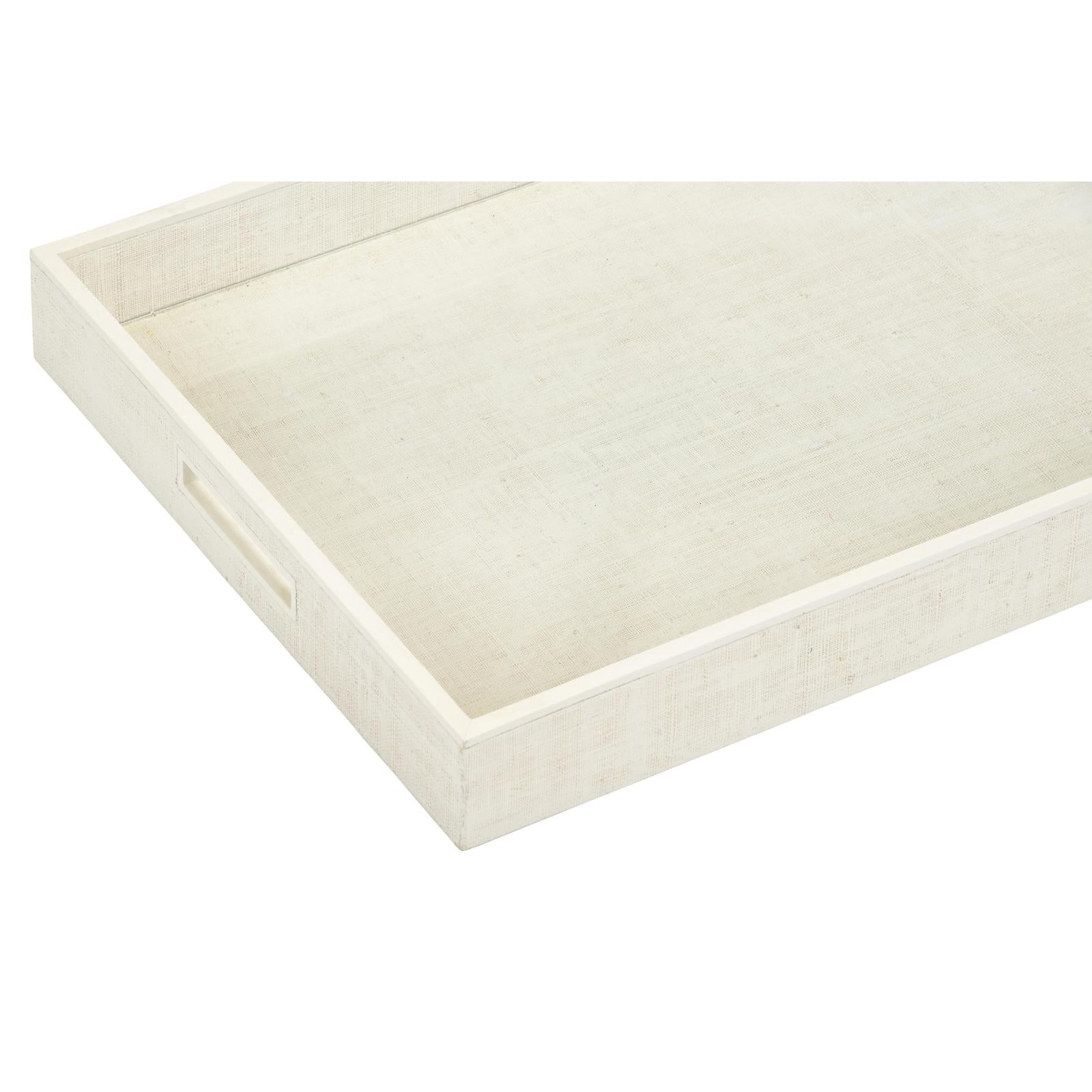 Chelsea House Kiawah White Tray
