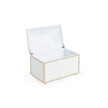 Chelsea House Chic White Studded Box