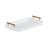 Chelsea House Delilah White Tray