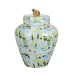 Chelsea House Blue Green Lumberton Jar With Lid