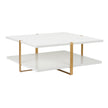 Chelsea House Ribbed Cocktail Table